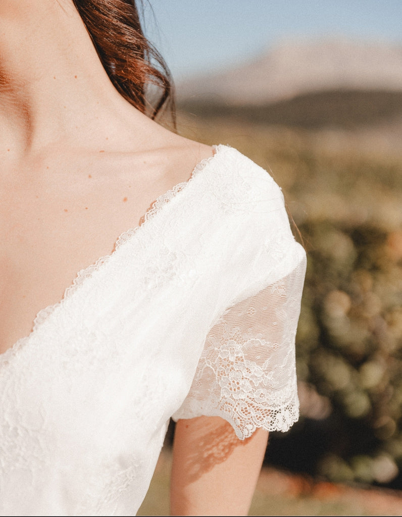 La robe Sophia - elleanor de provence, garde robe made in france