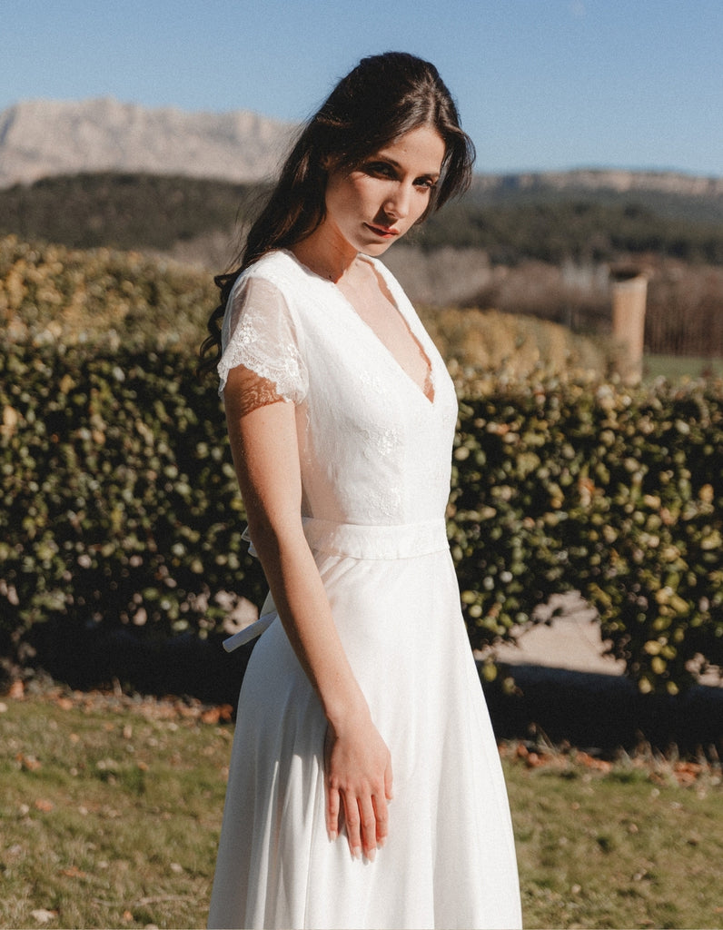 La robe Sophia - elleanor de provence, garde robe made in france