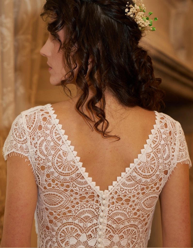 La robe Lucia - elleanor de provence, garde robe made in france