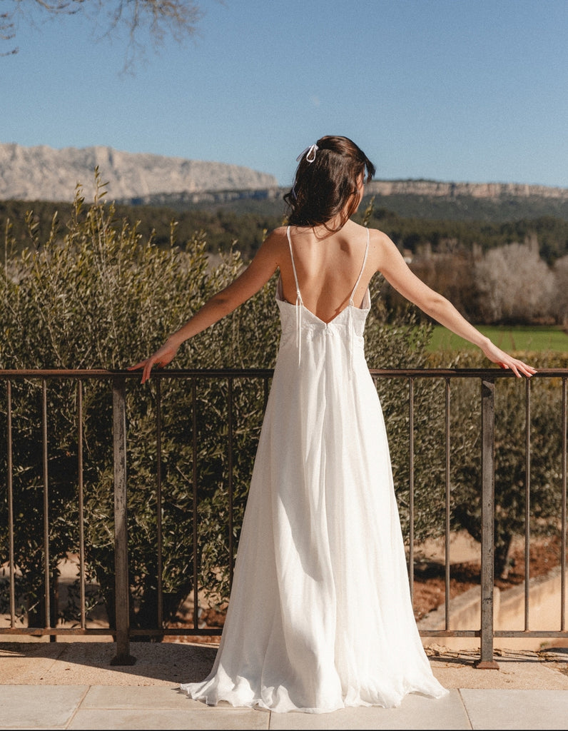 La robe Elisa - elleanor de provence, garde robe made in france