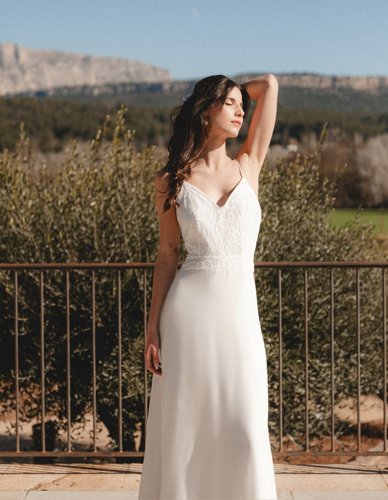 La robe Elisa - elleanor de provence, garde robe made in france