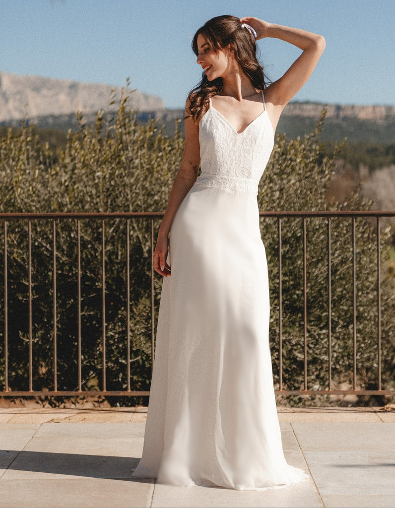 La robe Elisa - elleanor de provence, garde robe made in france