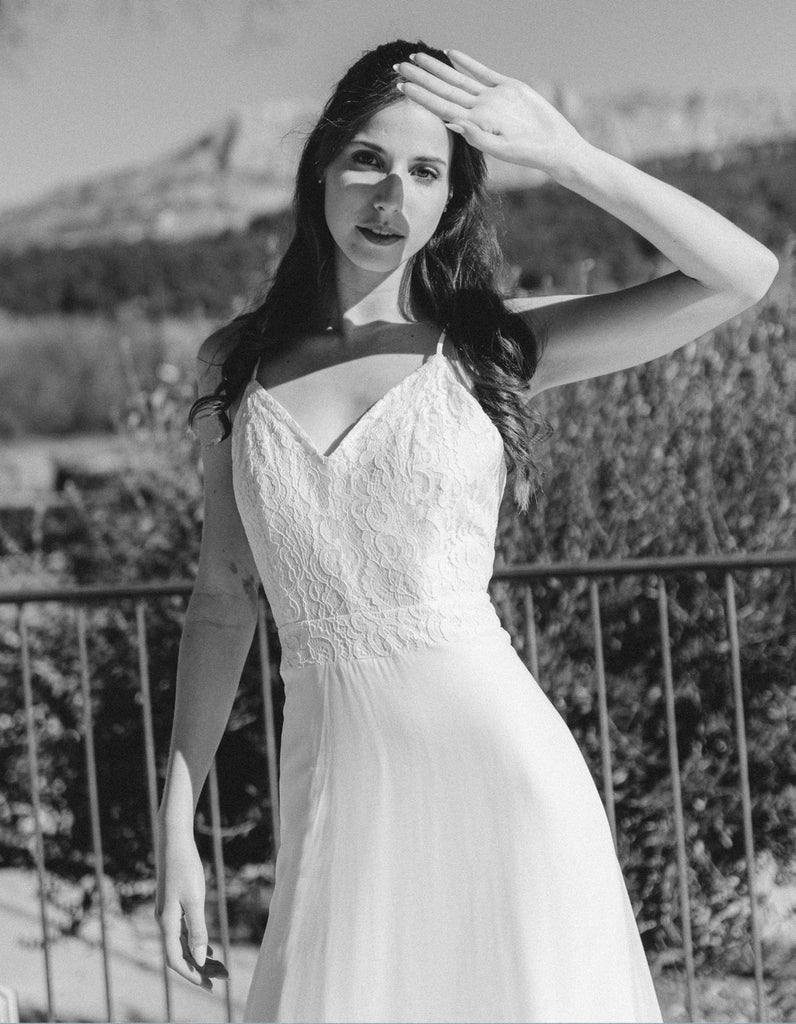 La robe Elisa - elleanor de provence, garde robe made in france