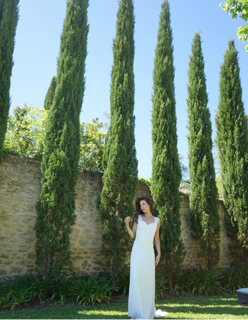 La robe de mariée Natassia - elleanor de provence, garde robe made in france