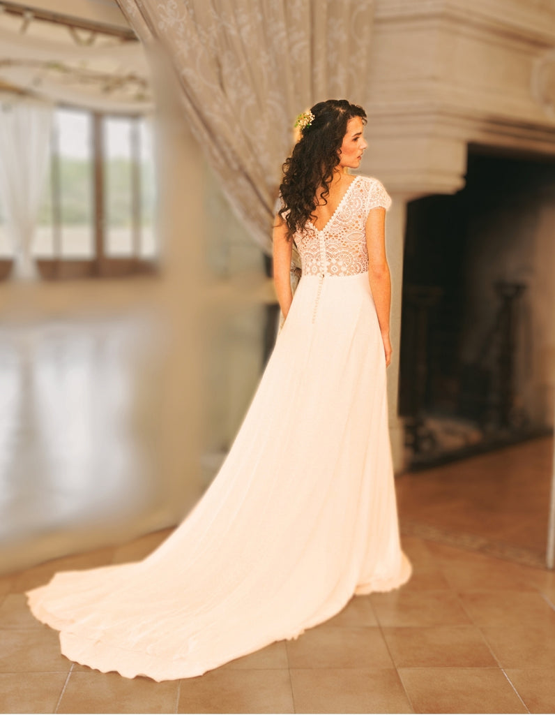 La robe Lucia - elleanor de provence, garde robe made in france