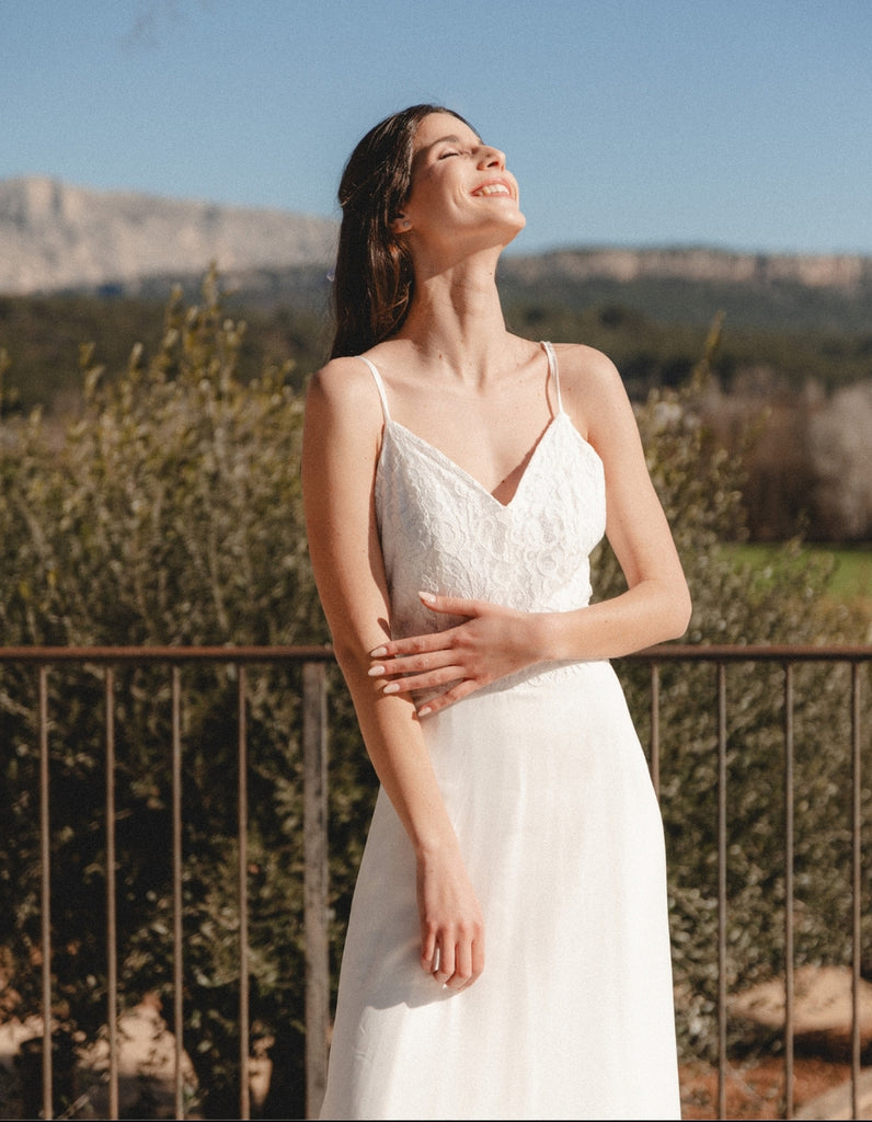 La robe Elisa - elleanor de provence, garde robe made in france