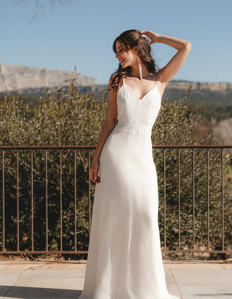 La robe Elisa - elleanor de provence, garde robe made in france