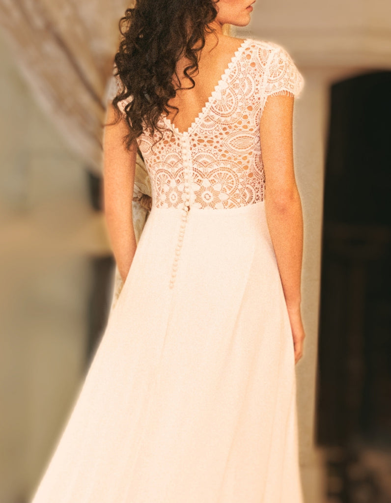 La robe Lucia - elleanor de provence, garde robe made in france