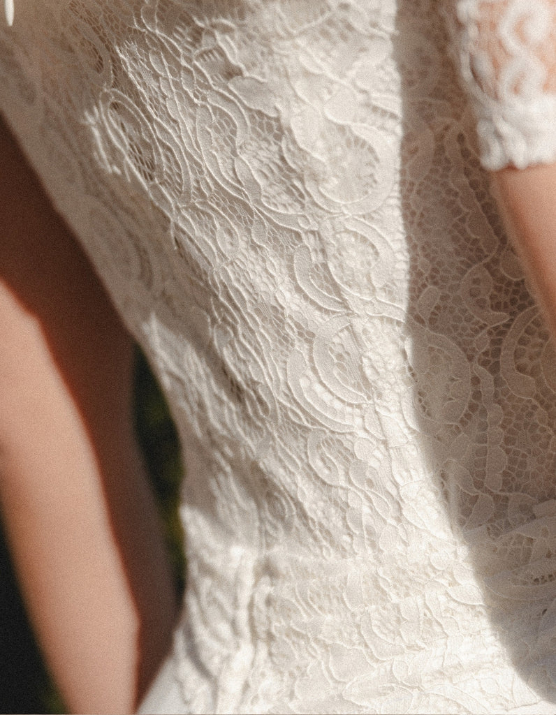 La robe de mariée Suzanne - elleanor de provence, garde robe made in france