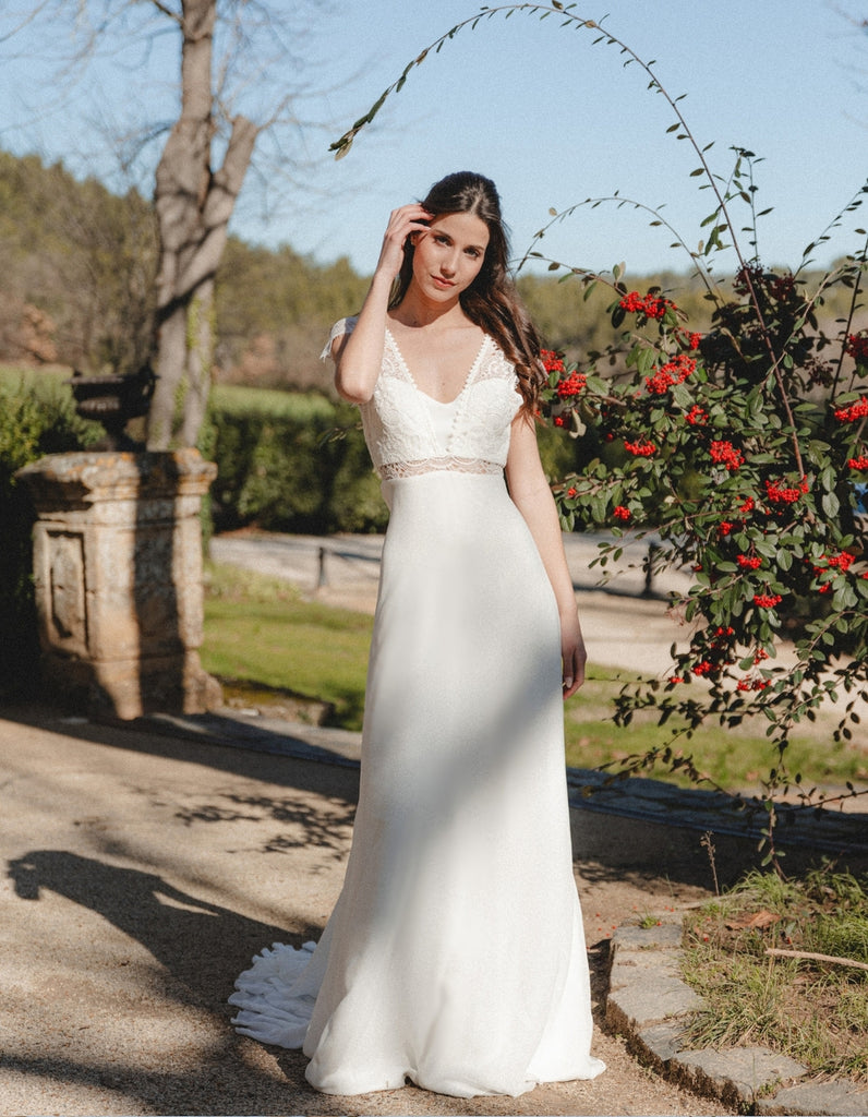 La robe Lucia - elleanor de provence, garde robe made in france