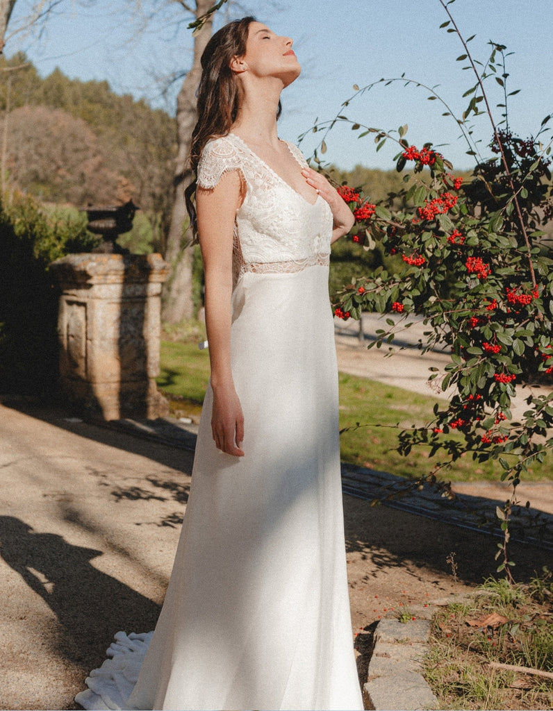 La robe Lucia - elleanor de provence, garde robe made in france