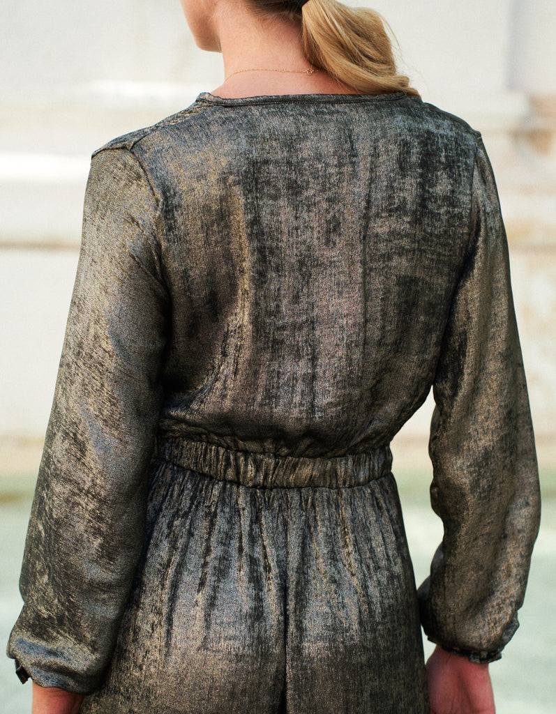 La Robe Victoire Or Personnalisable - elleanor de provence, garde robe made in france