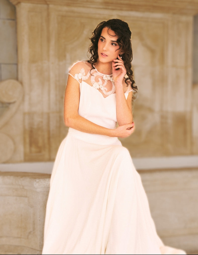 La robe Claodia - elleanor de provence, garde robe made in france