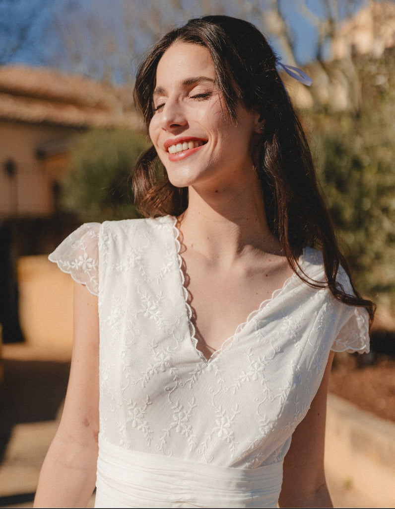 La robe Rosalie - elleanor de provence, garde robe made in france