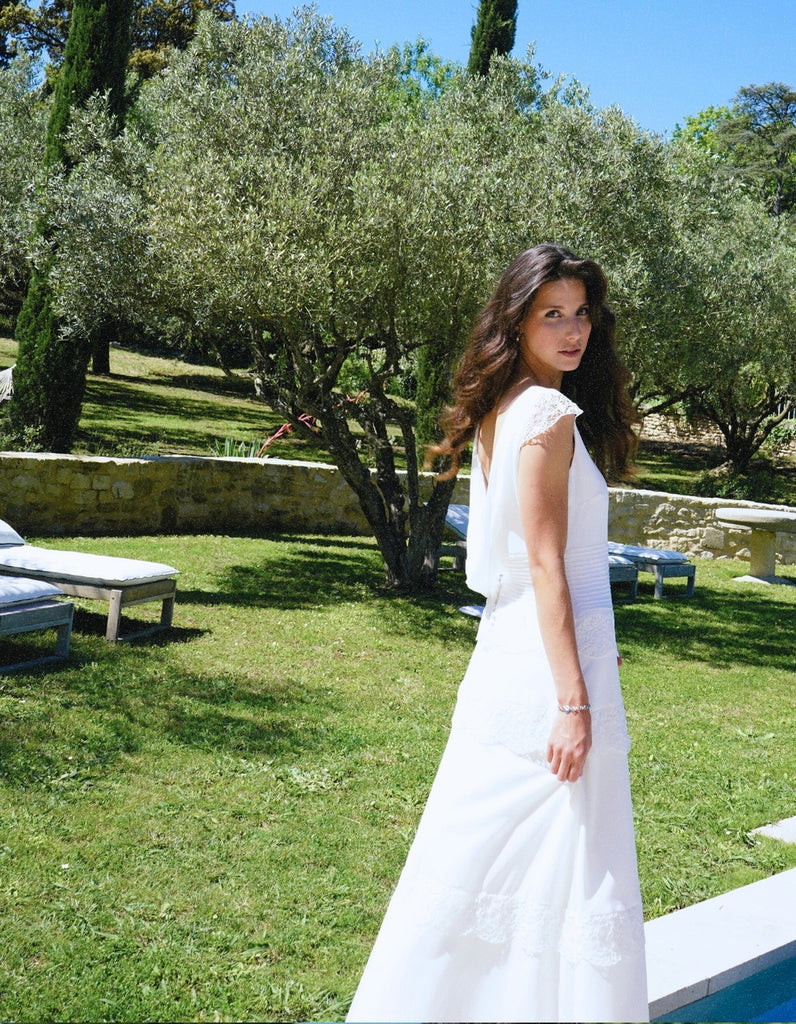 La robe de mariée Lizandra - elleanor de provence, garde robe made in france
