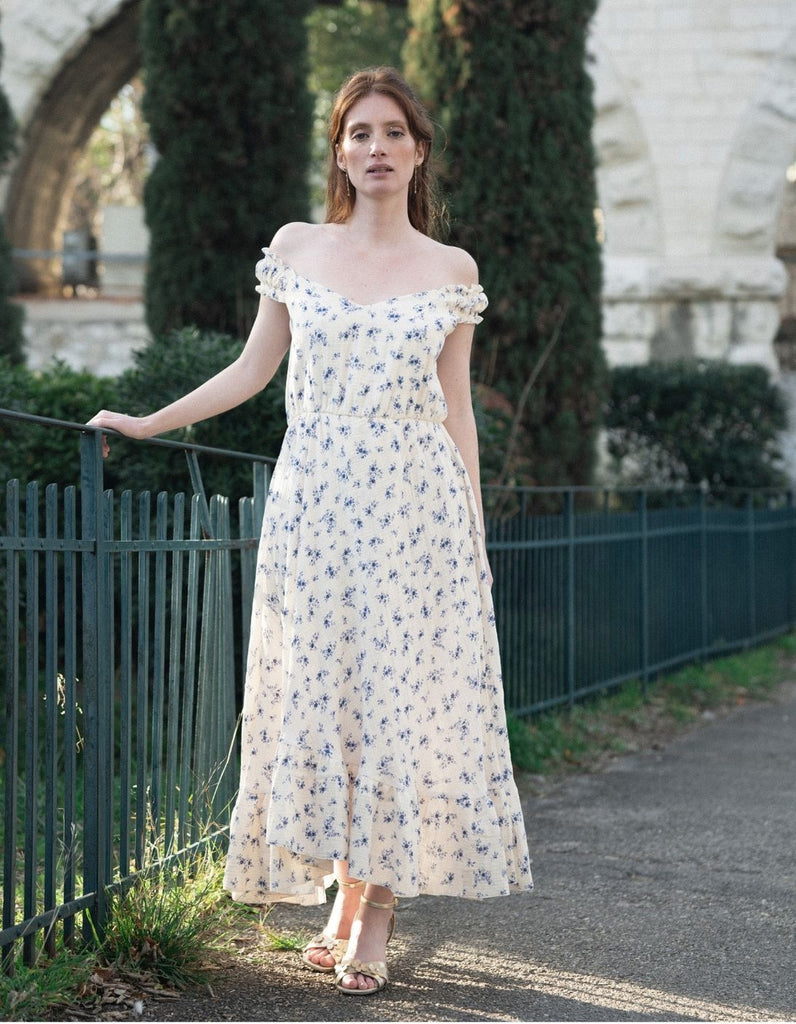 La robe Uzès - elleanor de provence, garde robe made in france
