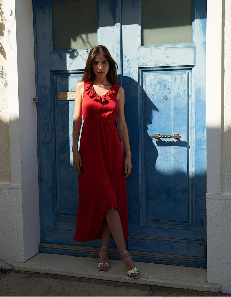 La robe Nina - elleanor de provence, garde robe made in france