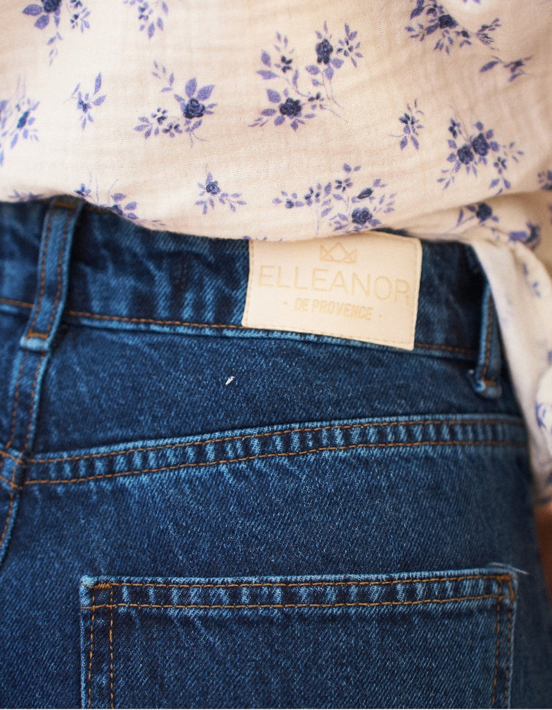 Le Jean Meta Beige - En stock- Produit Outlet - elleanor de provence, garde robe made in france