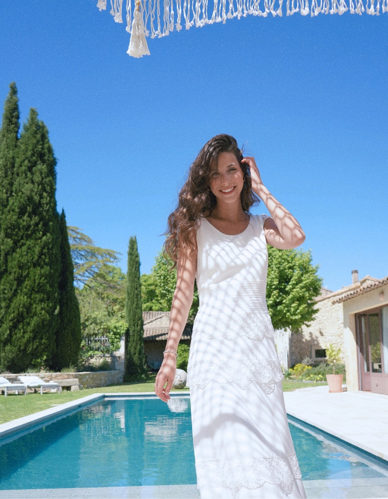 La robe de mariée Lizandra - elleanor de provence, garde robe made in france