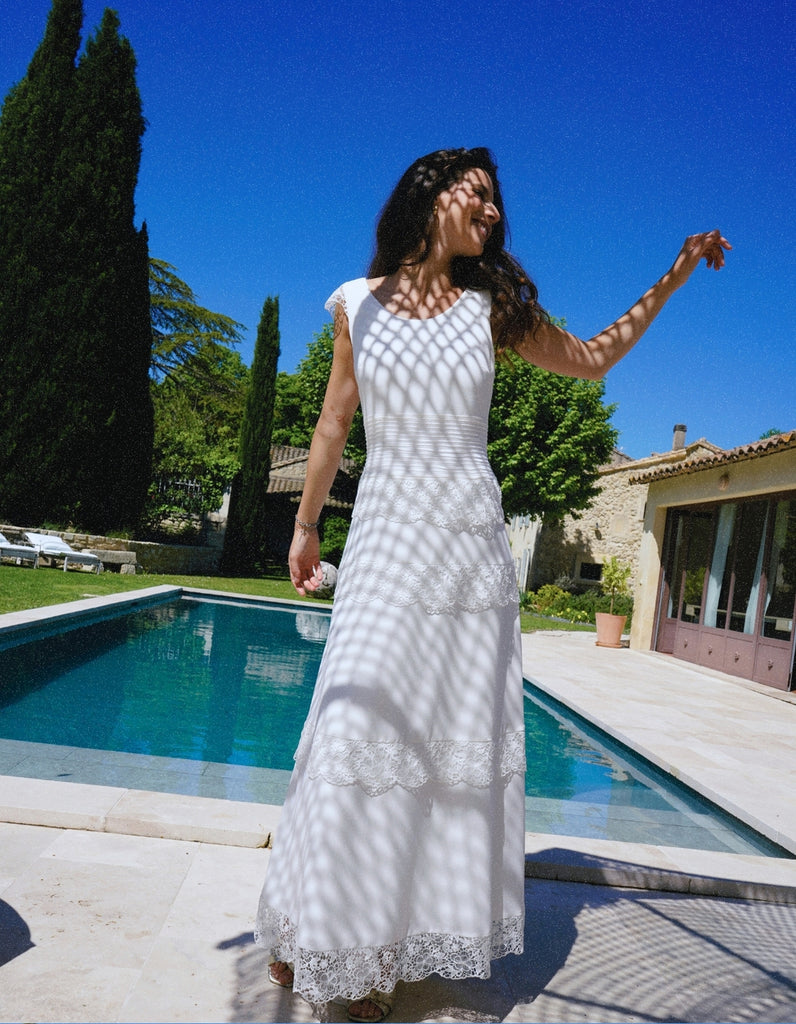 La robe de mariée Lizandra - elleanor de provence, garde robe made in france