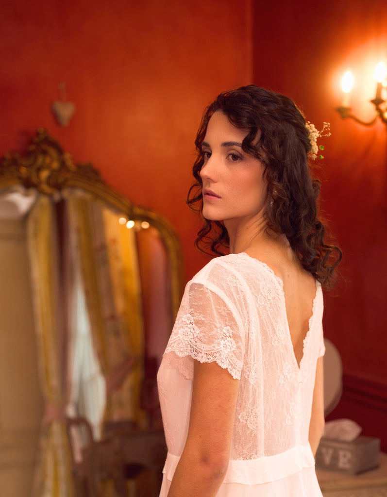 La robe Sophia - elleanor de provence, garde robe made in france