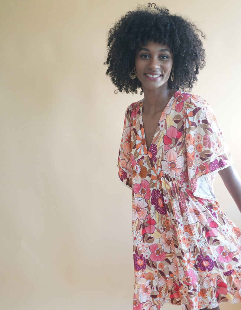 La robe Porquerolles - En stock - elleanor de provence, garde robe made in france