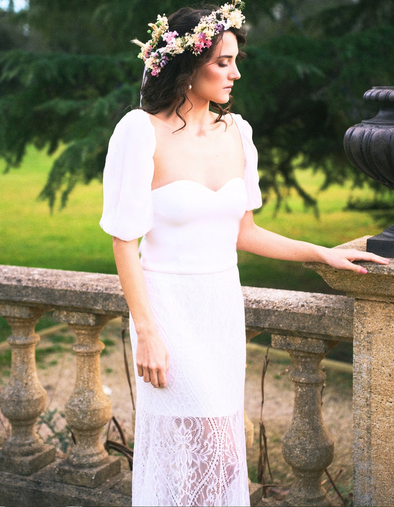 La jupe Madeleine - elleanor de provence, garde robe made in france