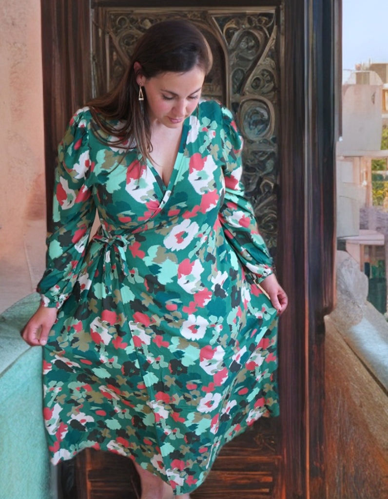 La robe Léonie - En stock - elleanor de provence, garde robe made in france