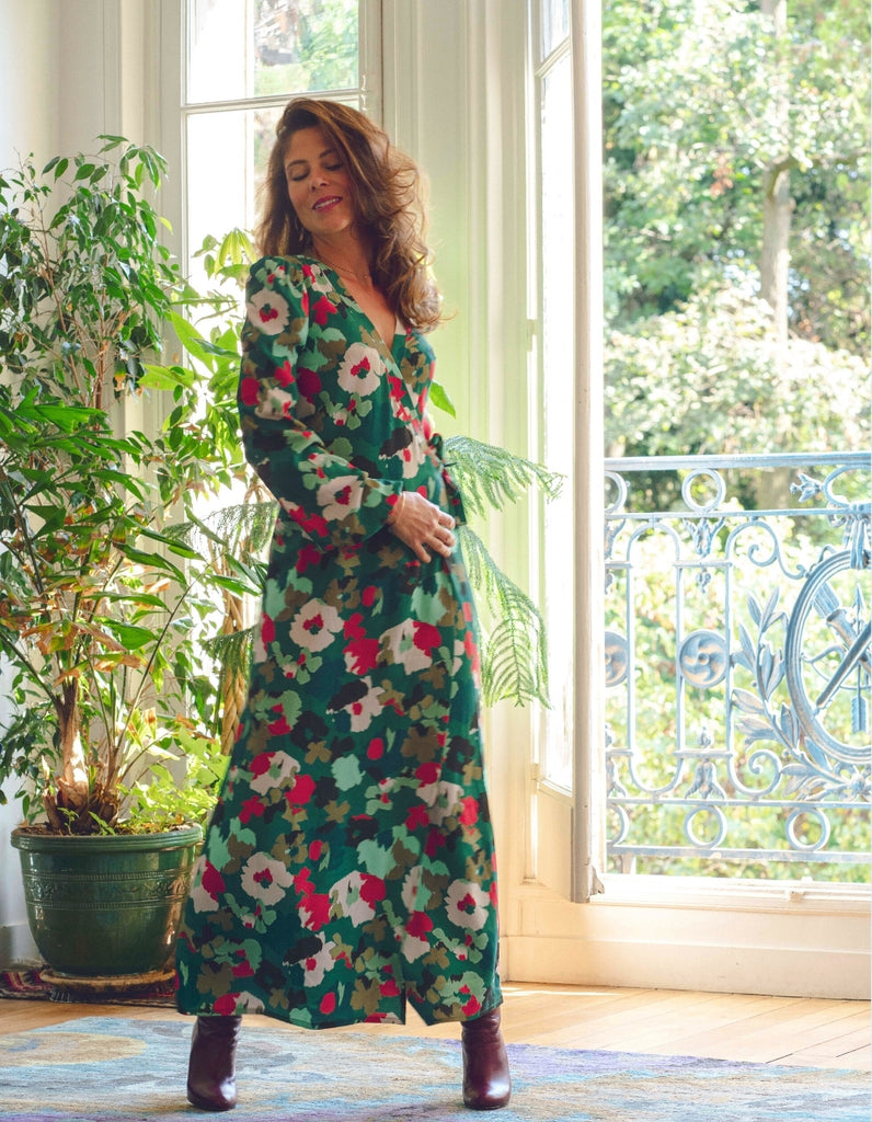 La robe Léonie - En Stock - elleanor de provence, garde robe made in france