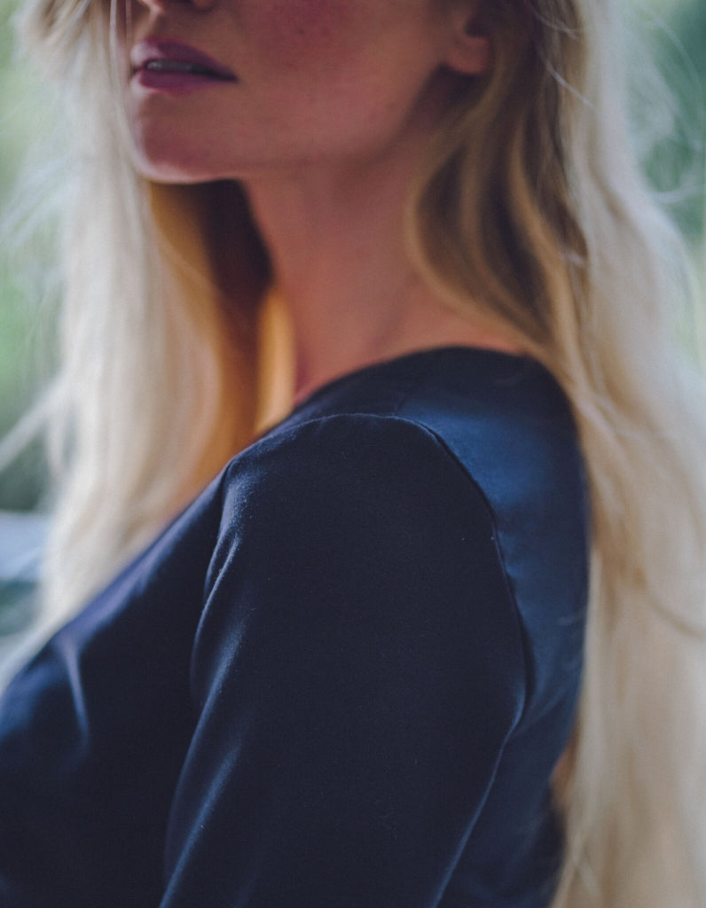 La combinaison Alicia Bleu Marine - En stock - elleanor de provence, garde robe made in france