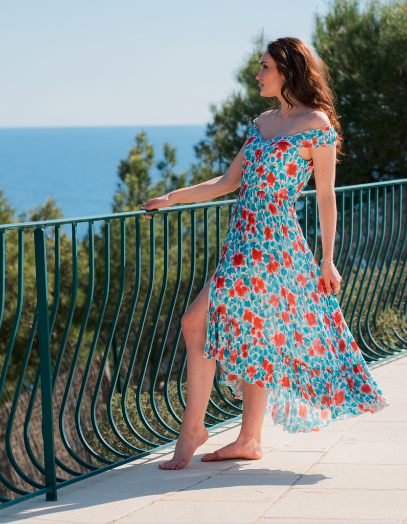 Robe soir e Robe Casual Made in France Elleanor de provence