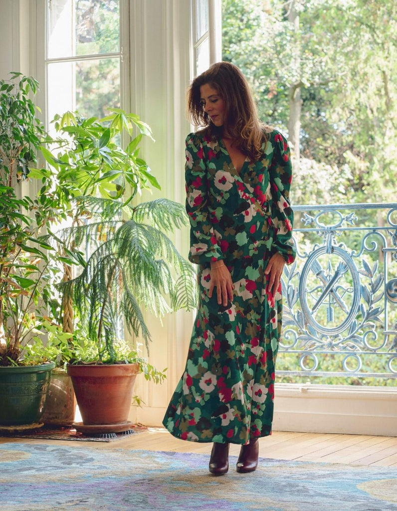 La robe Léonie - En Stock - elleanor de provence, garde robe made in france